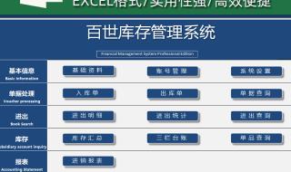 仓库出入库管理软件