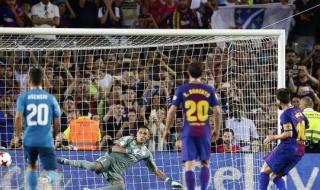 梅西伯纳乌晒球衣